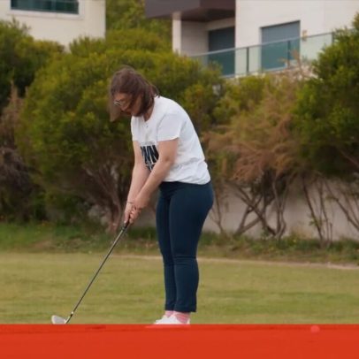 Tatiana Simões aposta tudo no golfe
