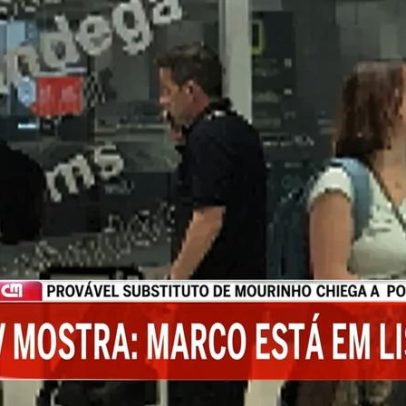 CMTV mostra Marco Silva em Lisboa