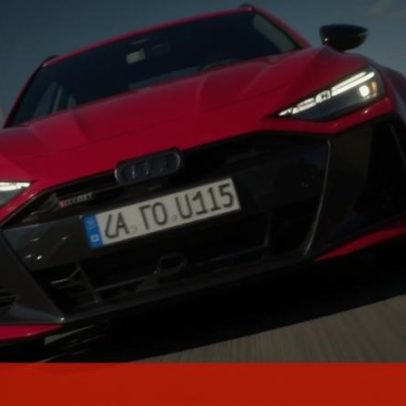 Audi RS 5 ilustra união de esforços na criação de obra de arte
