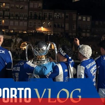FC Porto mostra o outro lado da festa do título após 35 minutos de delírio