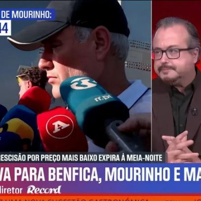 Benfica discute contratação de treinador mais competente que Mourinho