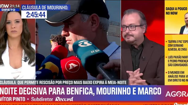 Benfica vai contratar um treinador mais competente que Mourinho? Discussão aqueceu e teve direito a vela