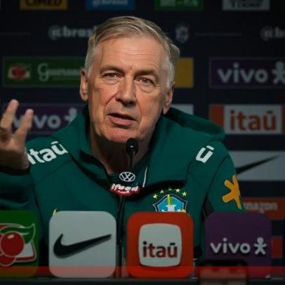 Ancelotti diverte jornalistas com brincadeira sobre avó ter rodas