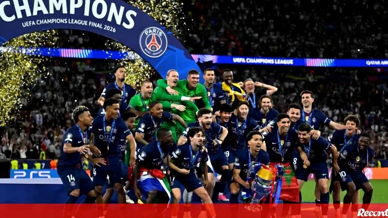 PSG volta a conquistar a Liga dos Campeões, sem revalidar desde 2017