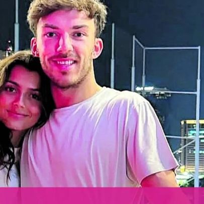 Kika Cerqueira Gome declara-se a Pierre Gasly num dia especial