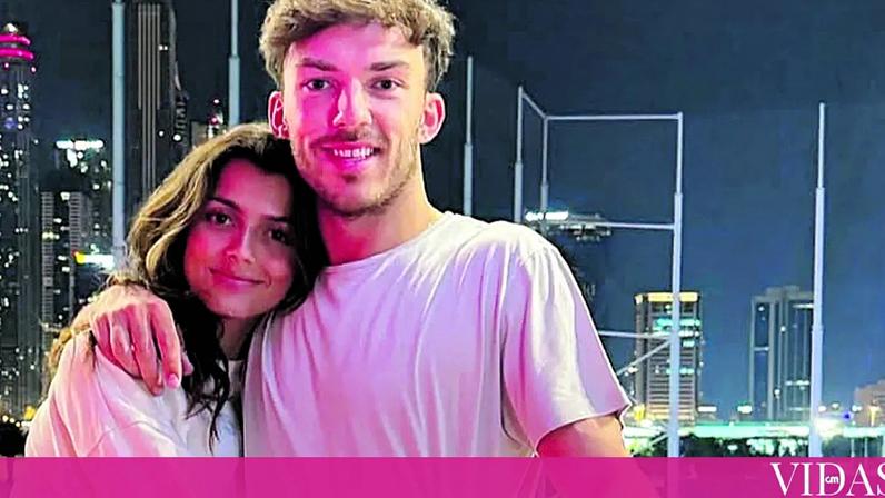 Kika Cerqueira Gome declara-se a Pierre Gasly num dia especial