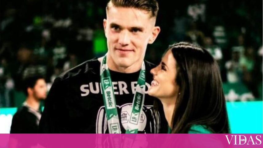 Viktor Gyokeres e Inês Aguiar