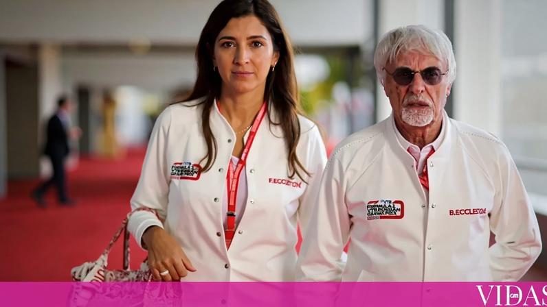 Bernie Ecclestone e Fabiana Flosi