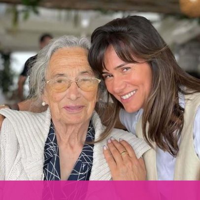 Cláudia Vieira despede-se da avó com homenagem emocionada