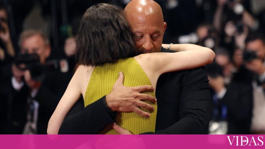 Vin Diesel emociona-se em Cannes, reencontra elenco de 'Velocidade Furiosa' e homenageia Paul Walker