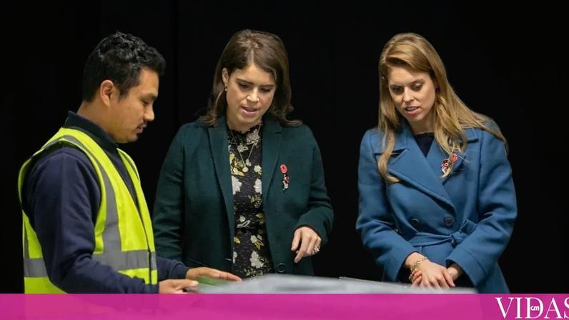 Beatrice e Eugenie saem do exílio para assistir ao casamento do primo