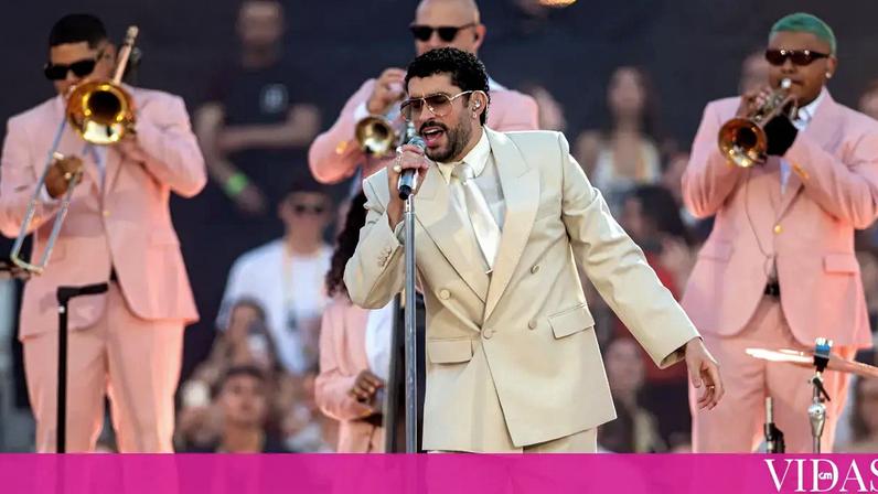 Bad Bunny inicia digressão europeia com concerto ao ar livre para 59 mil fãs