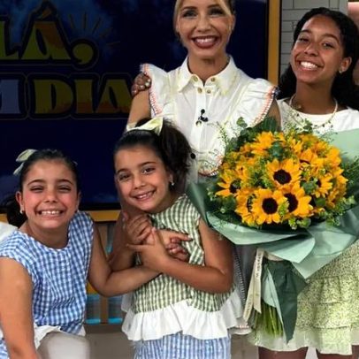 Luciana Abreu emociona-se com surpresa e lágrimas