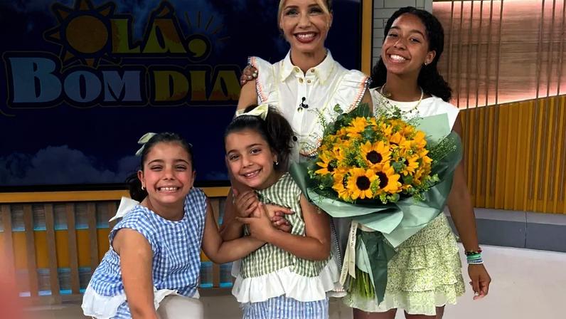 Luciana Abreu emociona-se com surpresa e lágrimas
