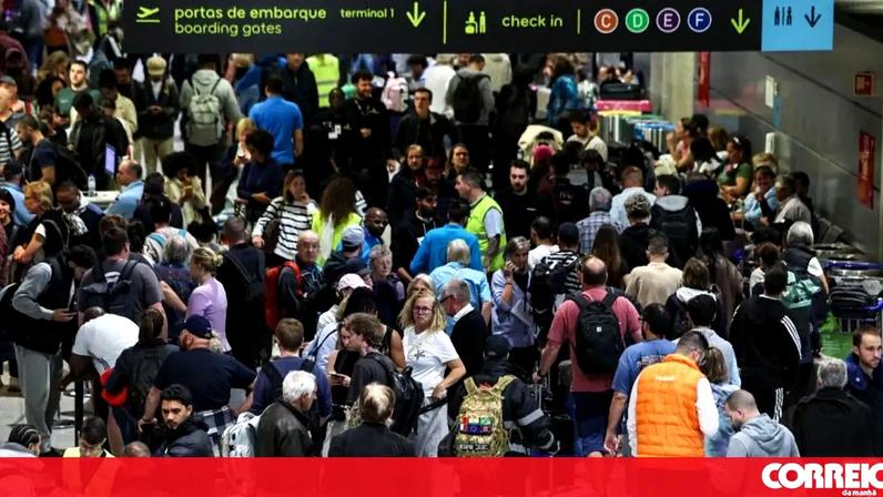 Bruxelas diz que filas nos aeroportos de Portugal não resultam do sistema europeu