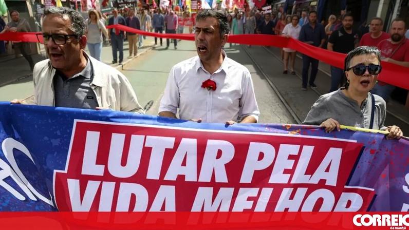 Milhares de trabalhadores em Lisboa protestam contra o pacote laboral