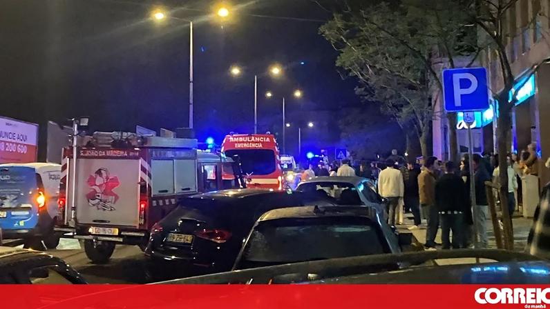 Acidente com feridos em São João da Madeira