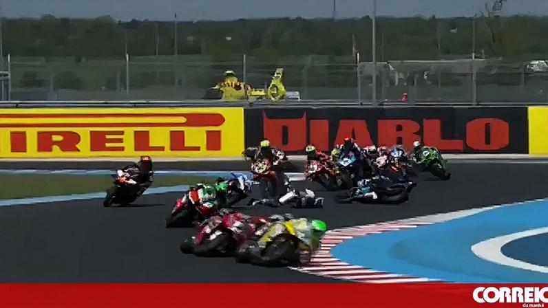 Queda de Miguel Oliveira interrompe Superpole das superbikes