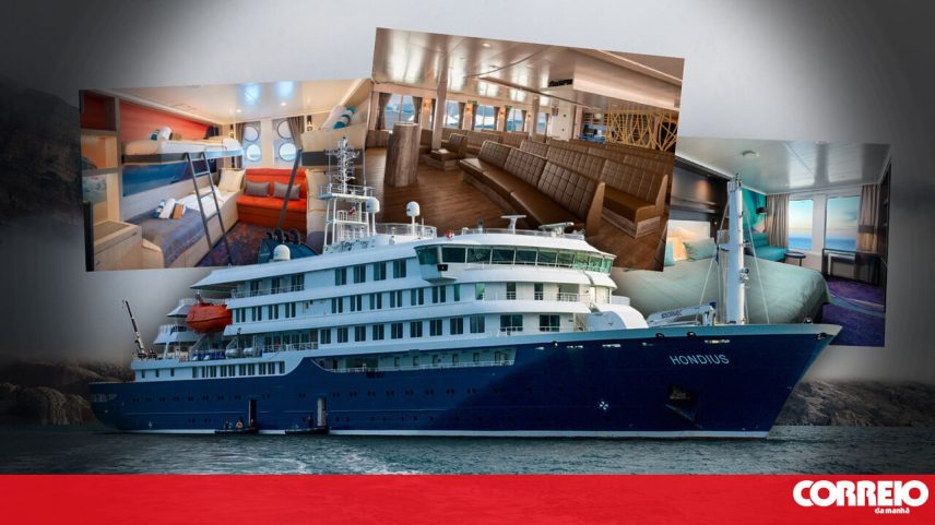 Navio de cruzeiro Hondius, onde três pessoas morreram devido a um surto de hantavírus