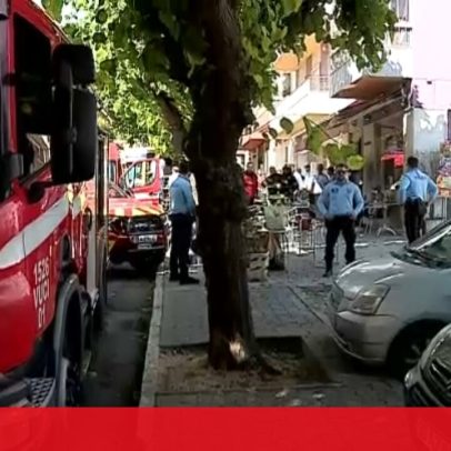 Explosão num café no Seixal deixa seis feridos, incluindo bombeiro