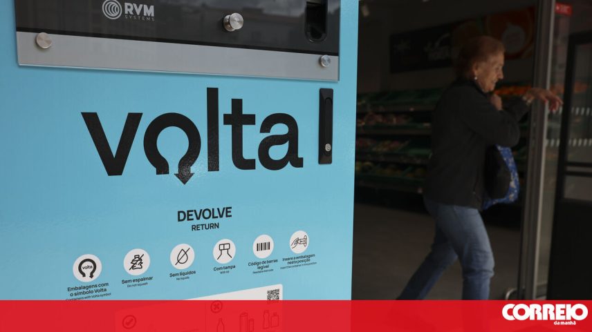 Sistema "Volta" para devolução de embalagens implementado em Portugal
