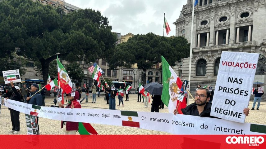 Manifestação pró-intervenção israelita e americana reúne 30 no Porto