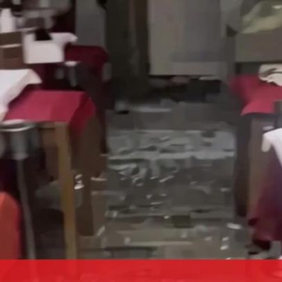 Assalto a restaurante em Matosinhos envolve vidro partido e destruição