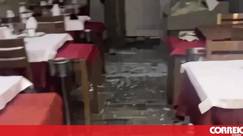 Restaurante em Matosinhos completamente destruído após assalto