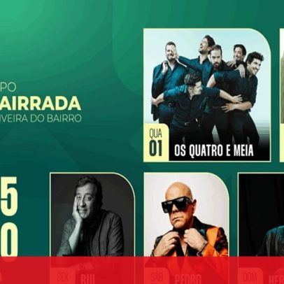 ExpoBairrada 2026 reúne grandes nomes e espera enchente de público