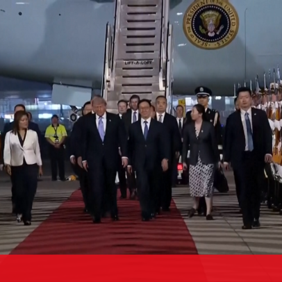 China estende a passadeira vermelha a Trump; encontro com Xi Jinping hoje