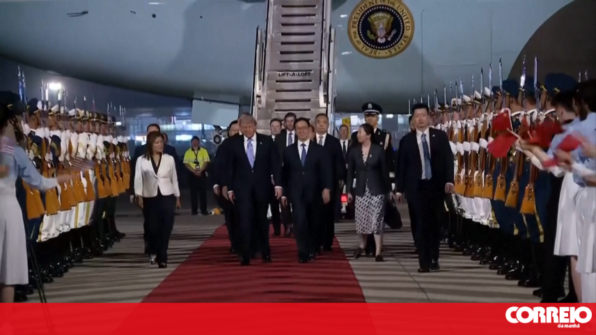 China estende a passadeira vermelha a Trump; encontro com Xi Jinping hoje