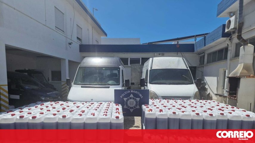 Polícia Marítima apreende 7 mil litros de combustível em Olhão