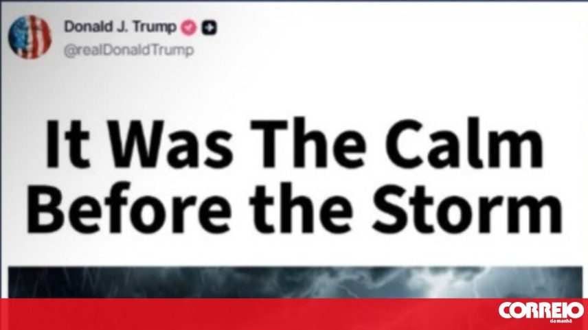 Trump volta a ameaçar Irão numa publicação com imagem gerada por IA