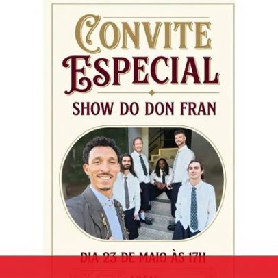 Don Fran reúne talentos em concerto na Quinta Alegre