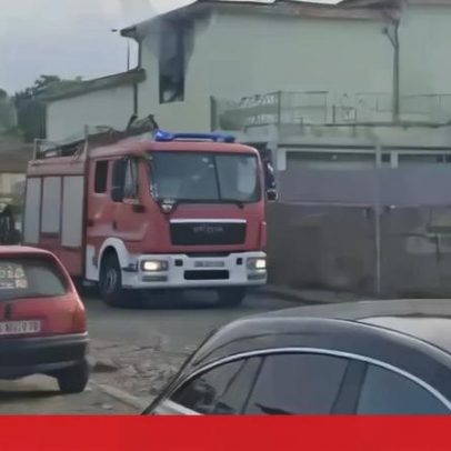 Incêndio deixa habitação parcialmente destruída na Maia