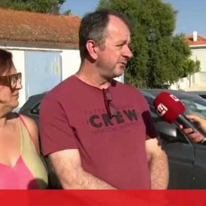 Incêndio na garagem do padeiro que salvou meninos franceses em Alcácer do Sal