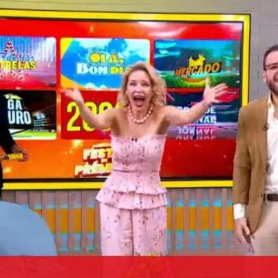 Prémio de 3 mil euros ganho por espectadora é celebrado em estúdio