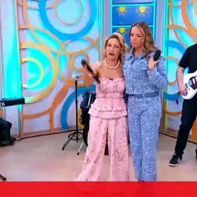 Tema musical Hoje sei une Luciana Abreu e Micaela no Olá Bom Dia