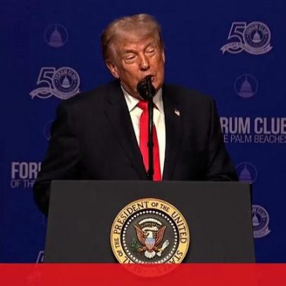 Trump afirma que não se pode dar arma nuclear ao Irão