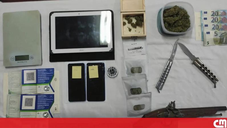 Traficante de droga detido pela PSP em Chaves