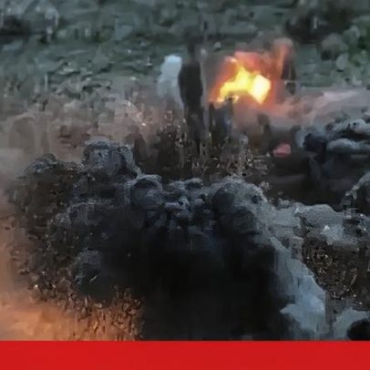 Israel divulga imagens de destruição de aldeias no sul do Líbano