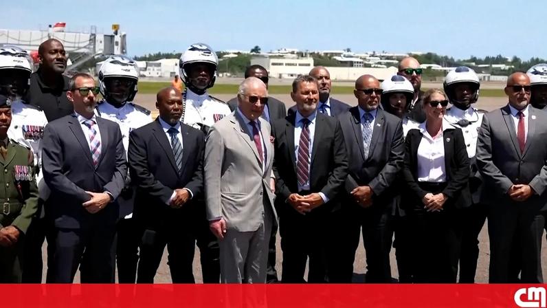 Rei Carlos III inaugura estação costeira e lança projeto espacial nas Bermudas