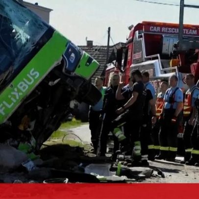 Vários feridos num despiste de autocarro na Eslováquia