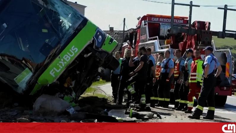 Vários feridos num despiste de autocarro na Eslováquia