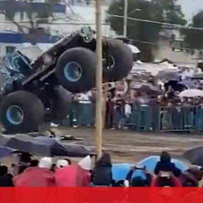 Acidente com monster truck na Colômbia deixa pelo menos três mortos