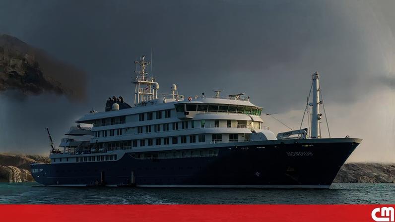 Imagem do navio Hondius