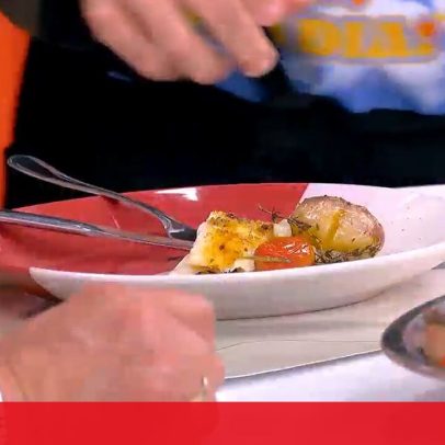 Chef Júlio Fernandes ensina a confecionar bacalhau à moda rural