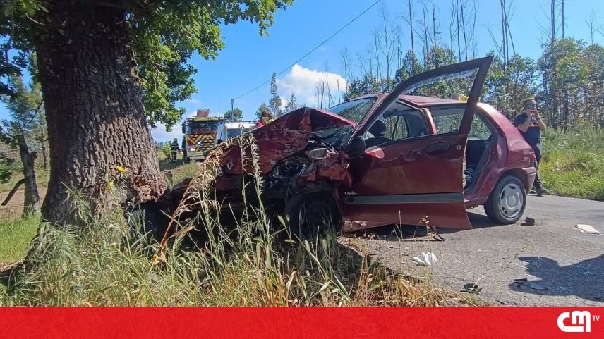 Mulher de 72 anos morre em despiste de carro em Albergaria-a-Velha