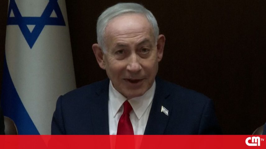Netanyahu afirma objetivos comuns com Trump: remover material enriquecido do Irão