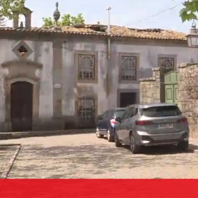 Solar abandonado em Trancoso levanta preocupações de segurança